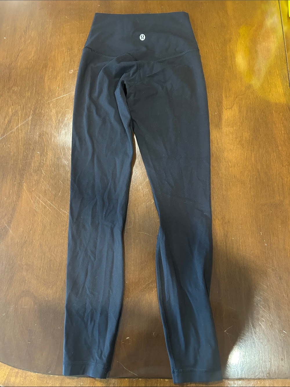 lululemon athletica Black Reflective Logo Leggings - Picture 5 of 9